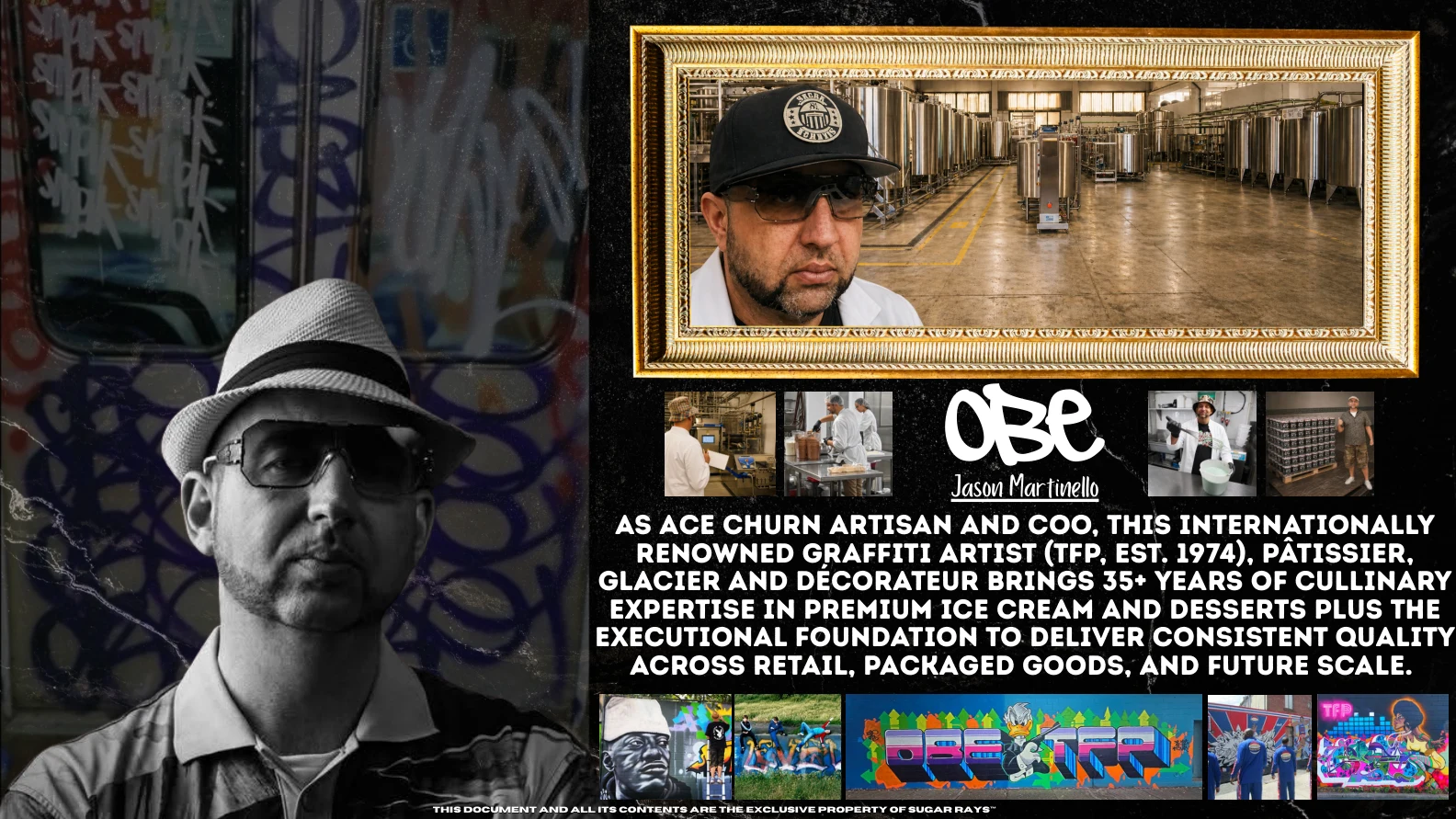 Jason Martinello / OBE profile from the source deck